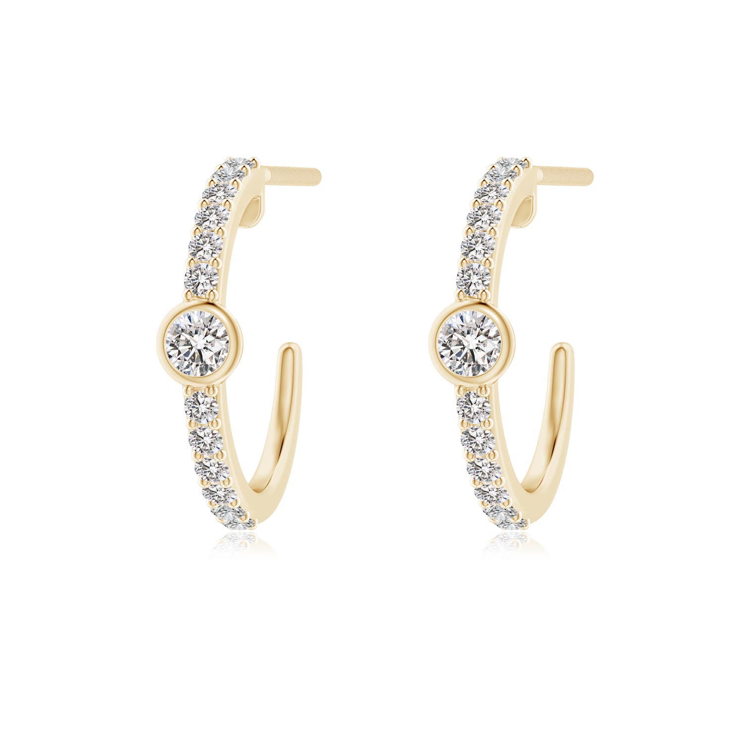 I-J, I1-I2 / 0.35 CT / 14 KT Yellow Gold