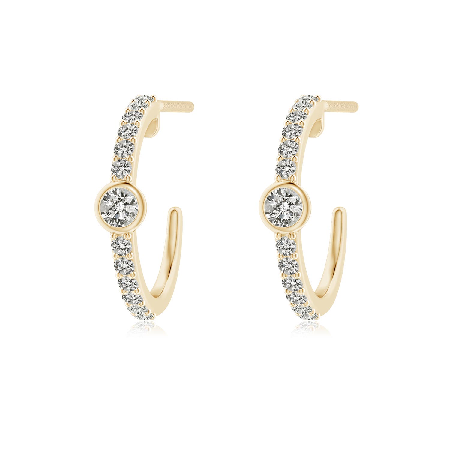 K, I3 / 0.35 CT / 14 KT Yellow Gold