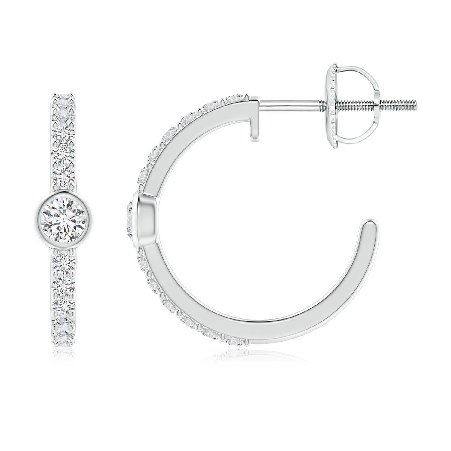 H, SI2 / 0.46 CT / 14 KT White Gold