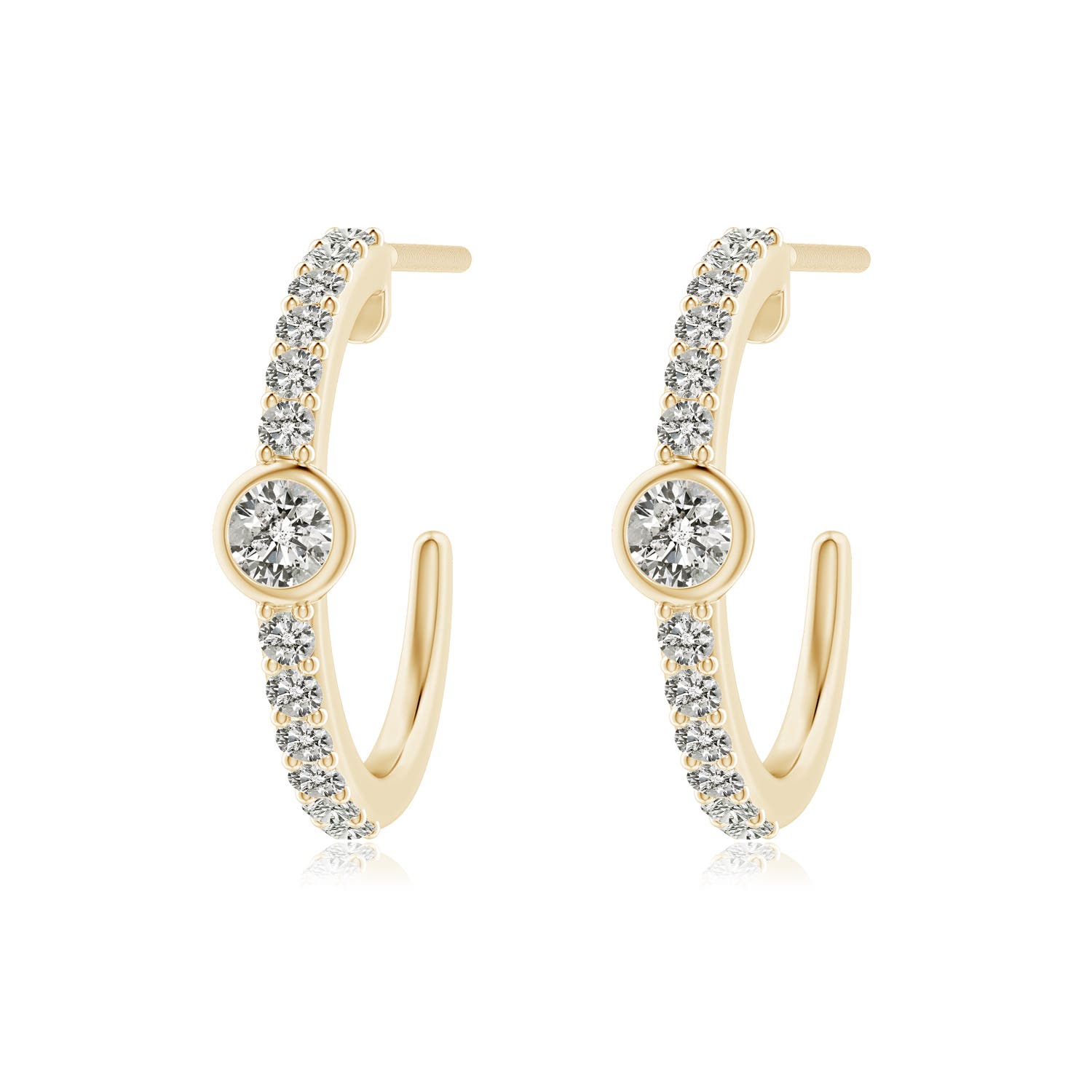 K, I3 / 0.46 CT / 14 KT Yellow Gold