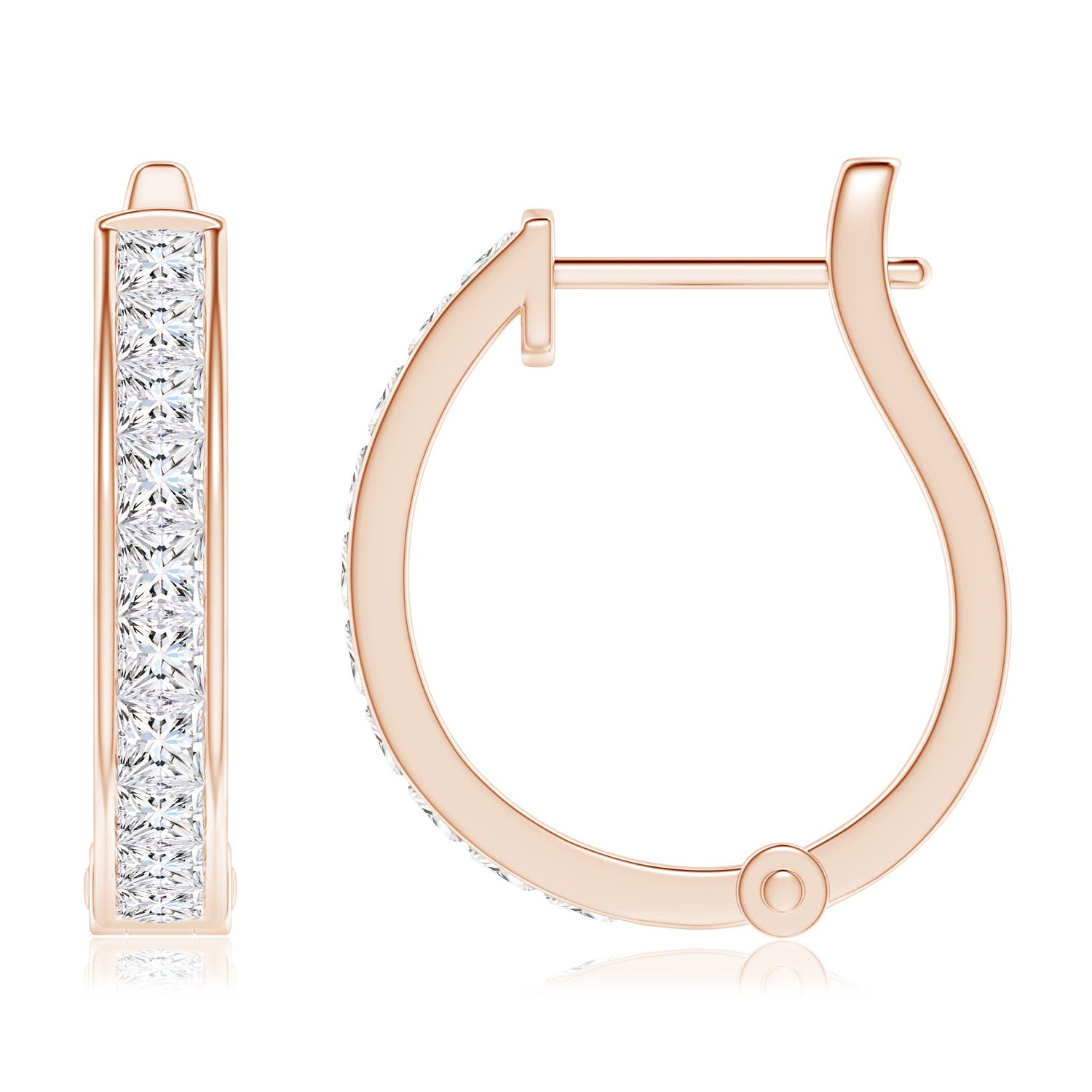 G, VS2 / 2 CT / 14 KT Rose Gold