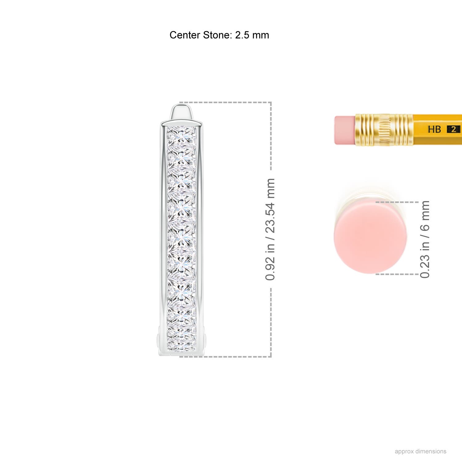 G, VS2 / 2 CT / 14 KT White Gold