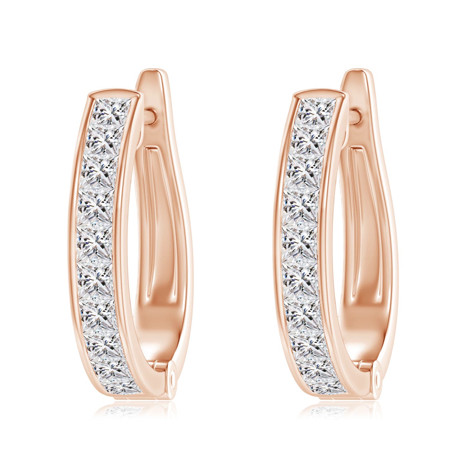 I-J, I1-I2 / 2 CT / 14 KT Rose Gold