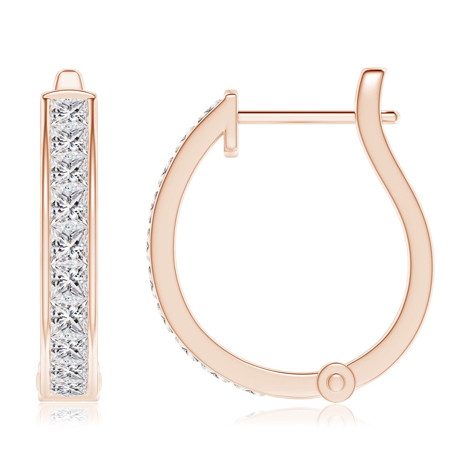 I-J, I1-I2 / 2 CT / 14 KT Rose Gold