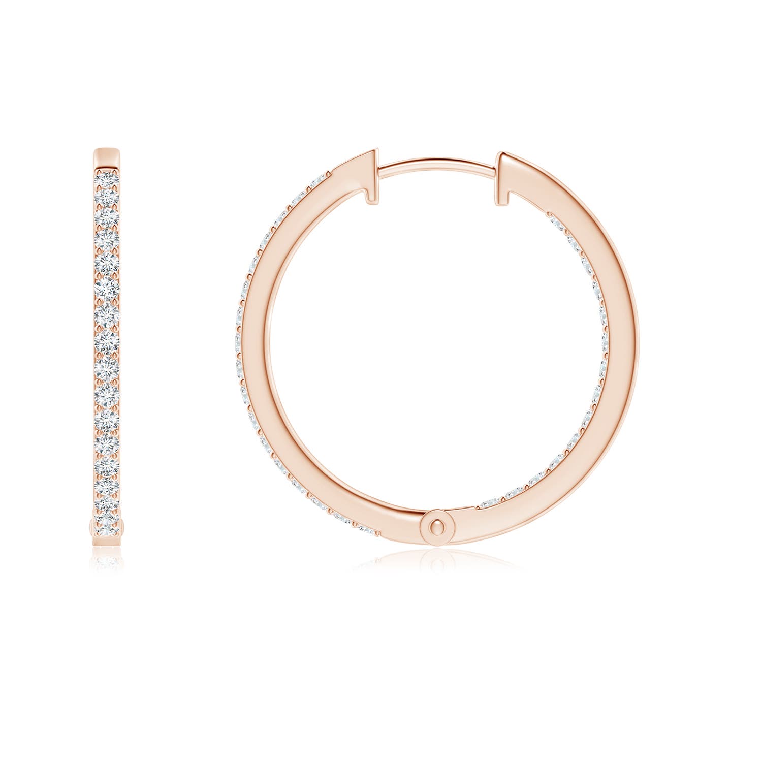 G, VS2 / 0.62 CT / 14 KT Rose Gold