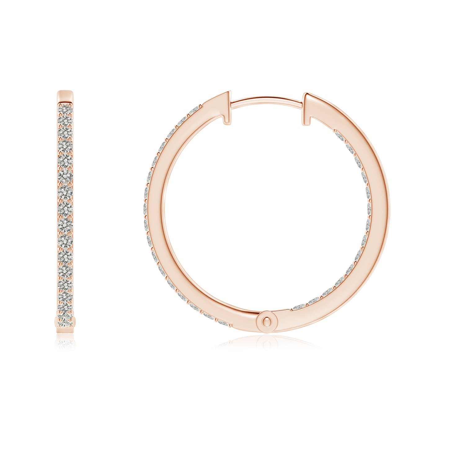 K, I3 / 0.62 CT / 14 KT Rose Gold