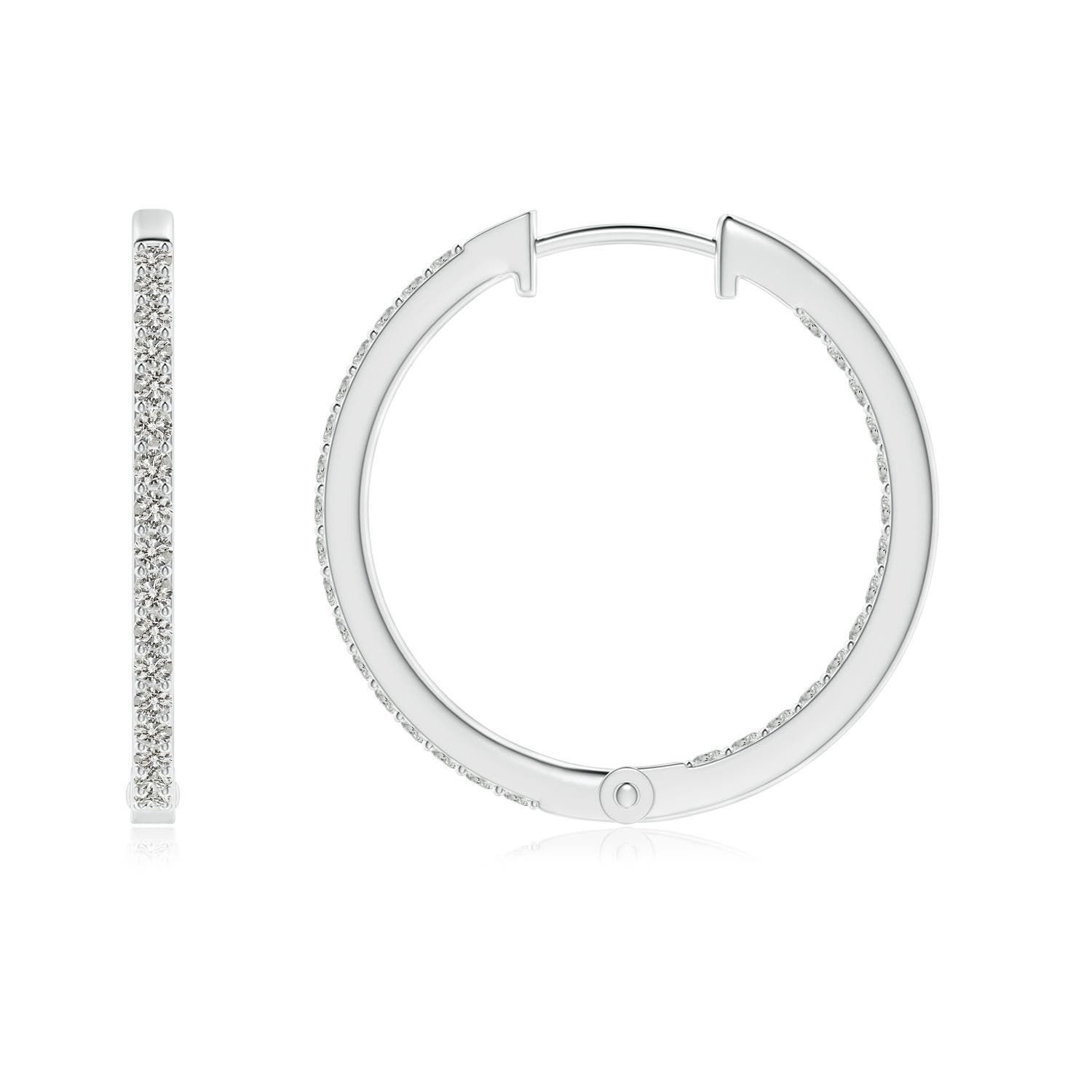 K, I3 / 0.74 CT / 14 KT White Gold