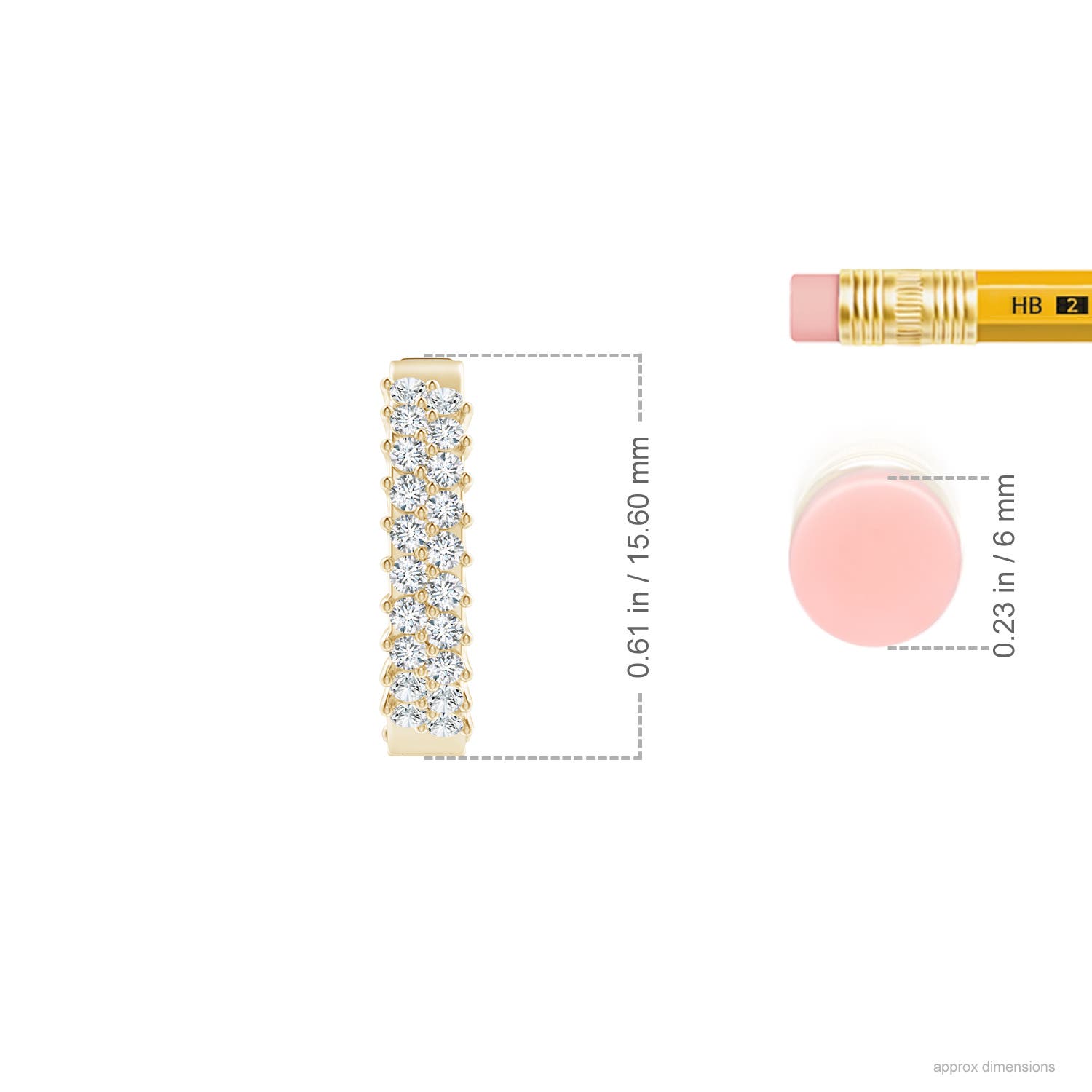 G, VS2 / 0.48 CT / 14 KT Yellow Gold