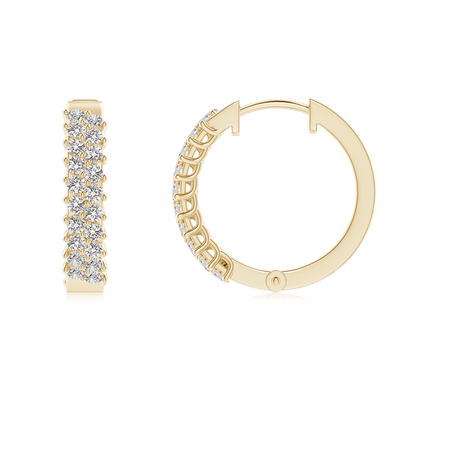 I-J, I1-I2 / 0.48 CT / 14 KT Yellow Gold