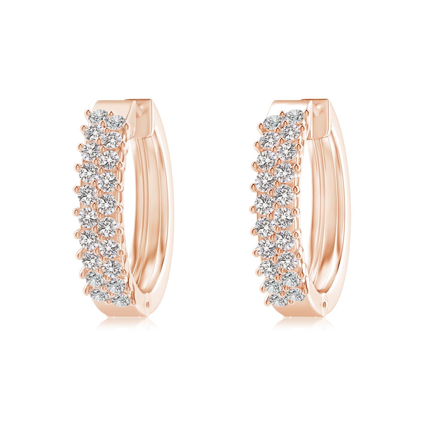 I-J, I1-I2 / 0.76 CT / 14 KT Rose Gold