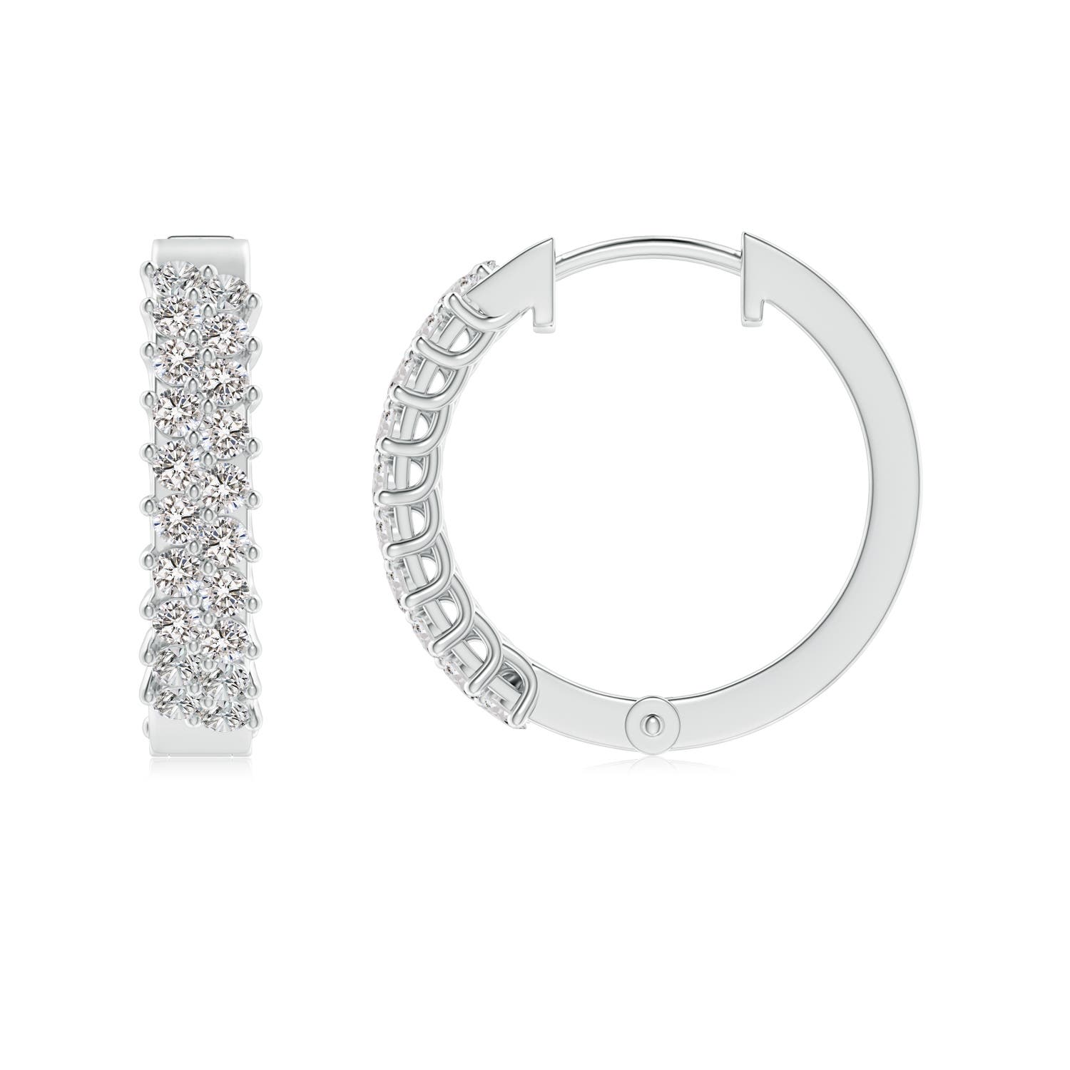 I-J, I1-I2 / 0.76 CT / 14 KT White Gold