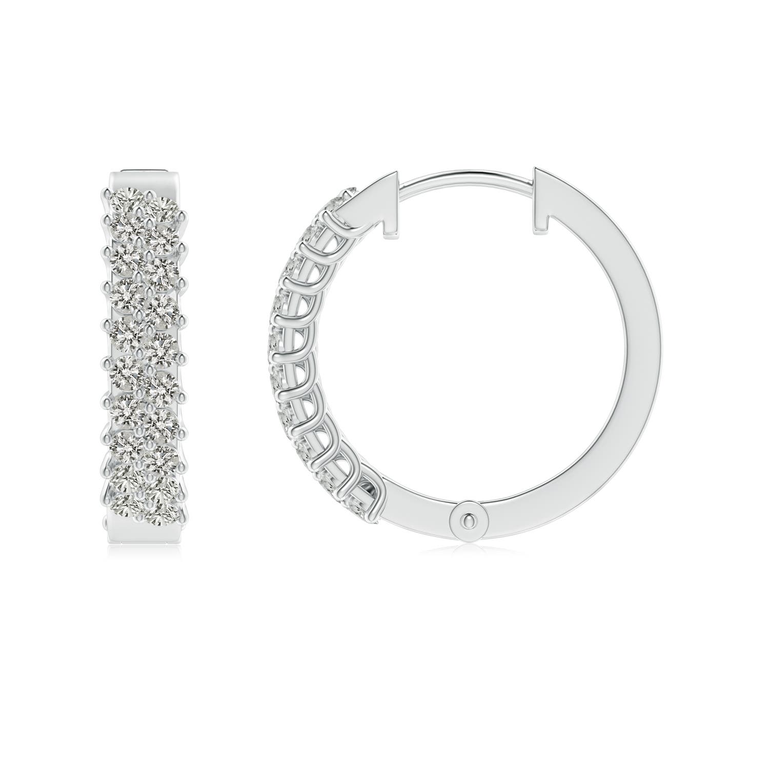 K, I3 / 0.76 CT / 14 KT White Gold