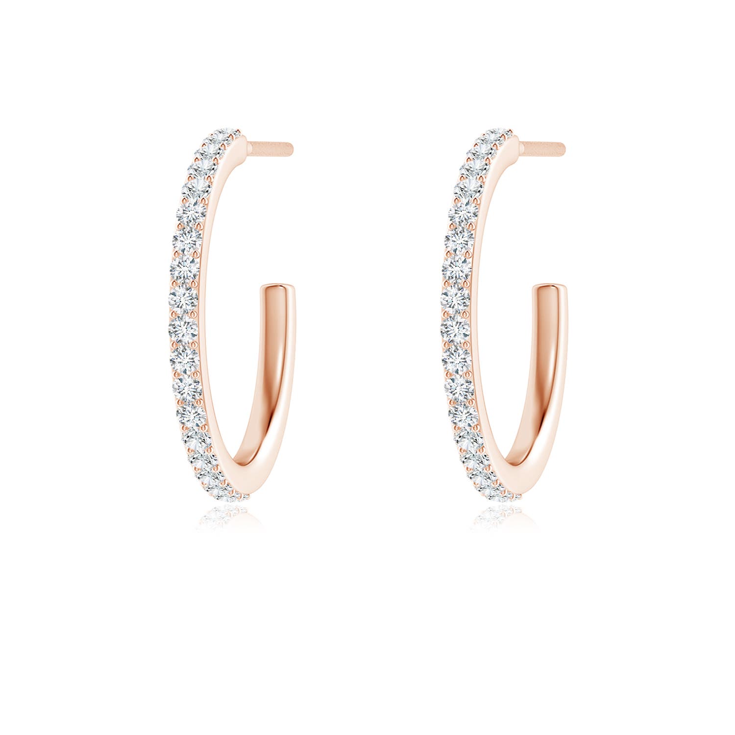 G, VS2 / 0.38 CT / 14 KT Rose Gold