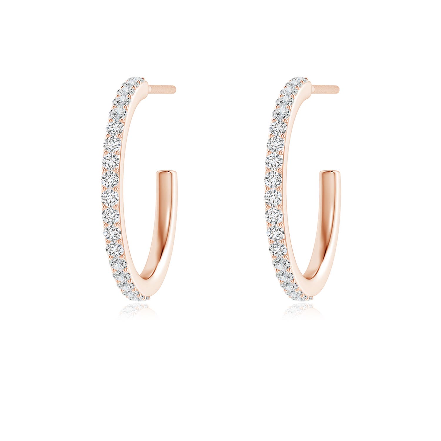 H, SI2 / 0.38 CT / 14 KT Rose Gold