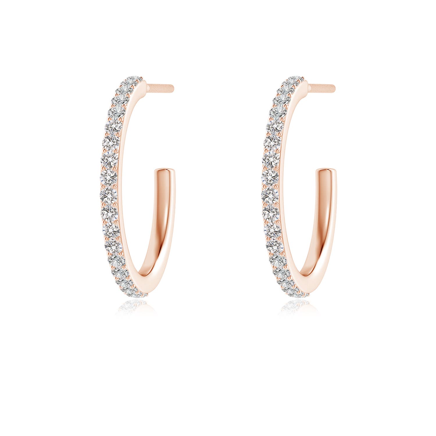 I-J, I1-I2 / 0.38 CT / 14 KT Rose Gold