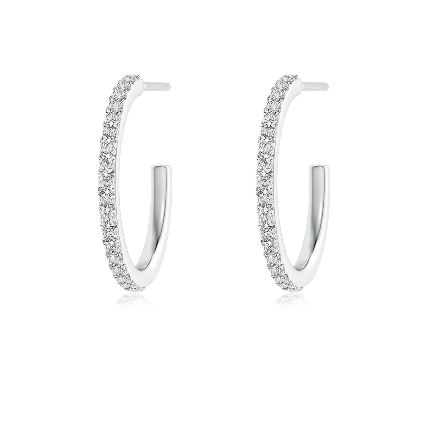 I-J, I1-I2 / 0.38 CT / 14 KT White Gold