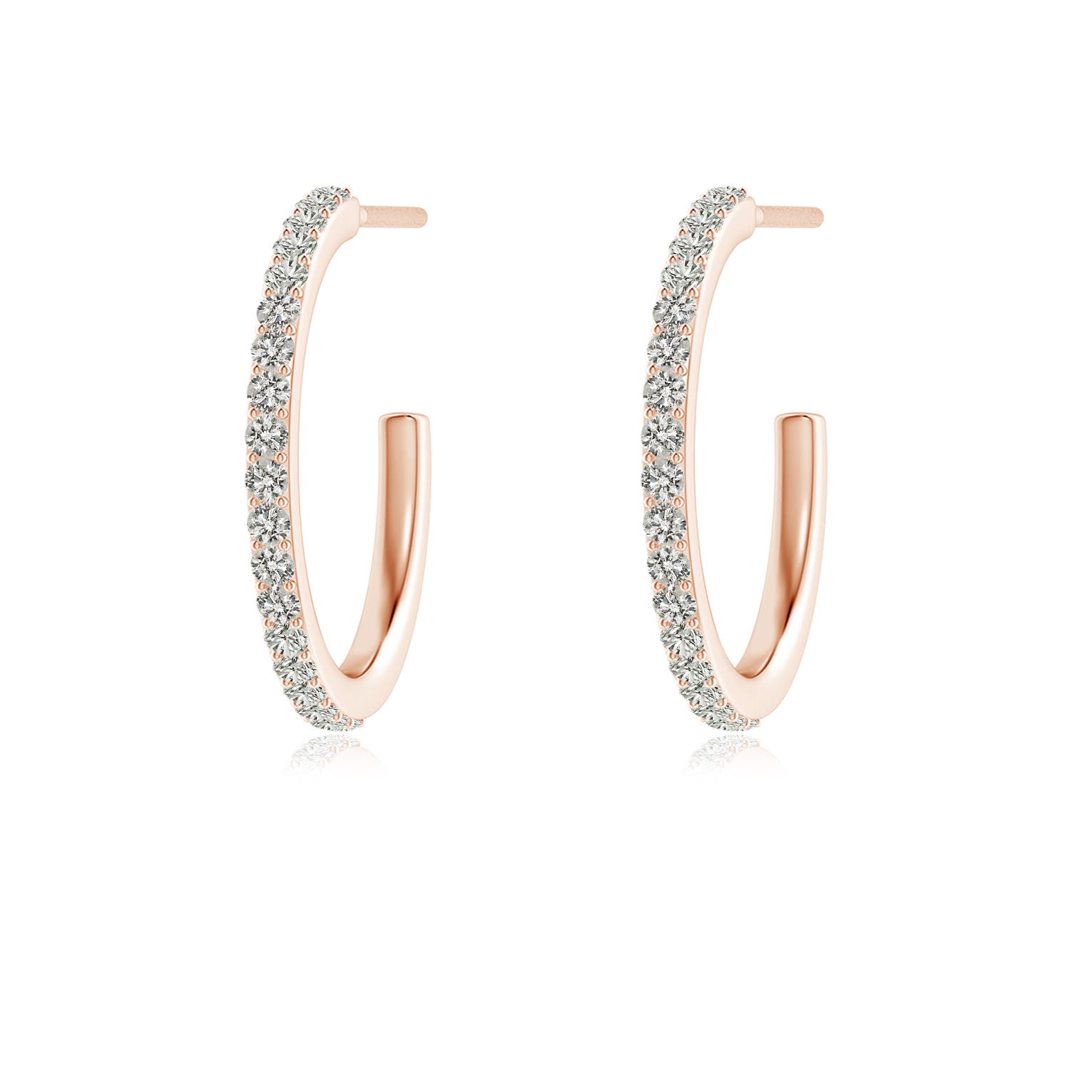 K, I3 / 0.38 CT / 14 KT Rose Gold