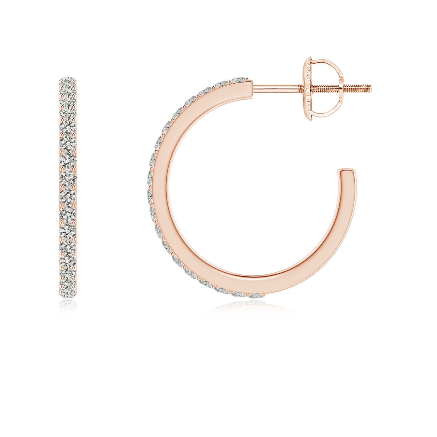 K, I3 / 0.38 CT / 14 KT Rose Gold