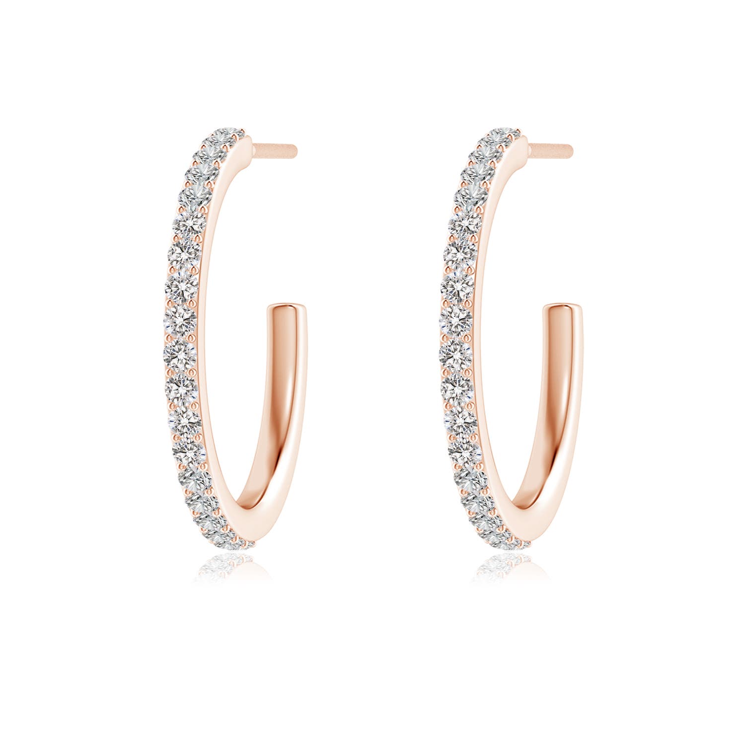 I-J, I1-I2 / 0.49 CT / 14 KT Rose Gold