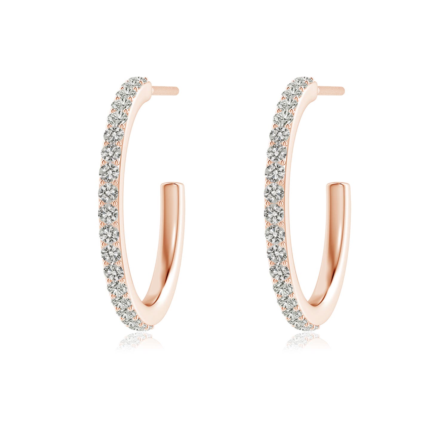 K, I3 / 0.49 CT / 14 KT Rose Gold