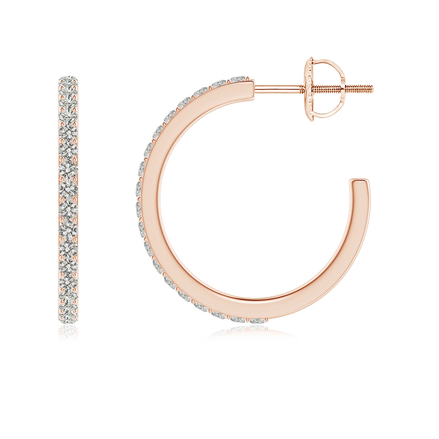 K, I3 / 0.49 CT / 14 KT Rose Gold