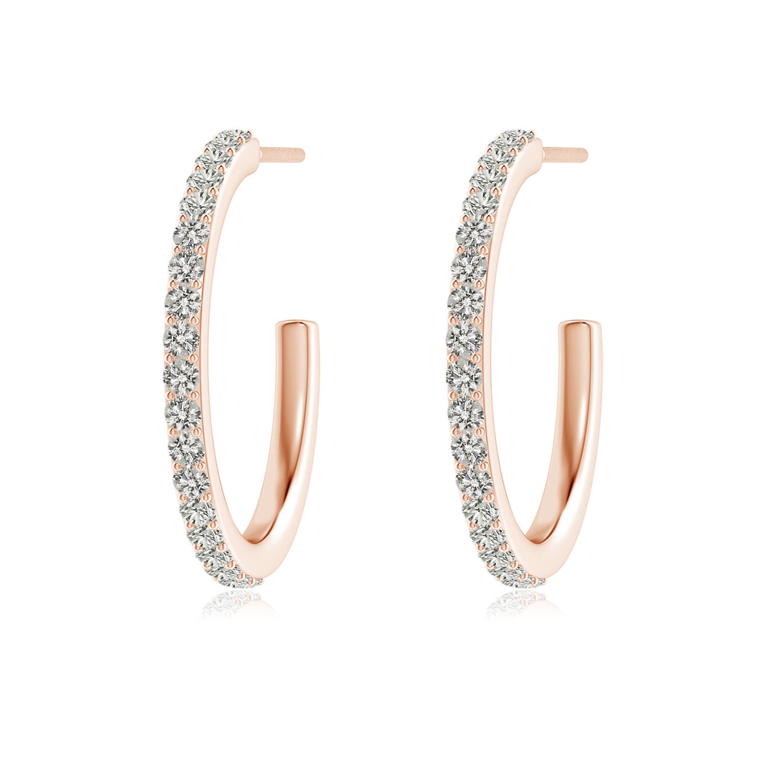 K, I3 / 0.61 CT / 14 KT Rose Gold