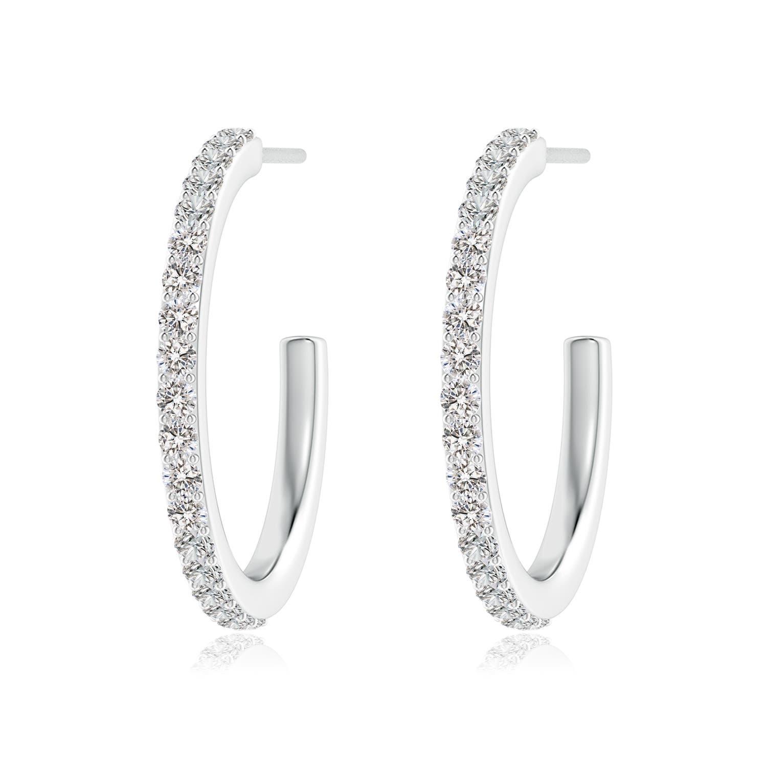 I-J, I1-I2 / 0.87 CT / 14 KT White Gold