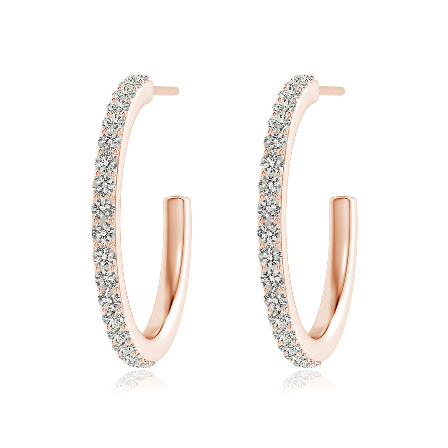 K, I3 / 0.87 CT / 14 KT Rose Gold