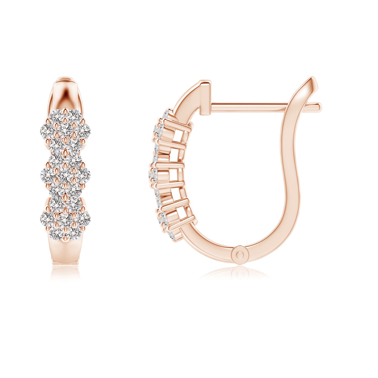 I-J, I1-I2 / 0.26 CT / 14 KT Rose Gold