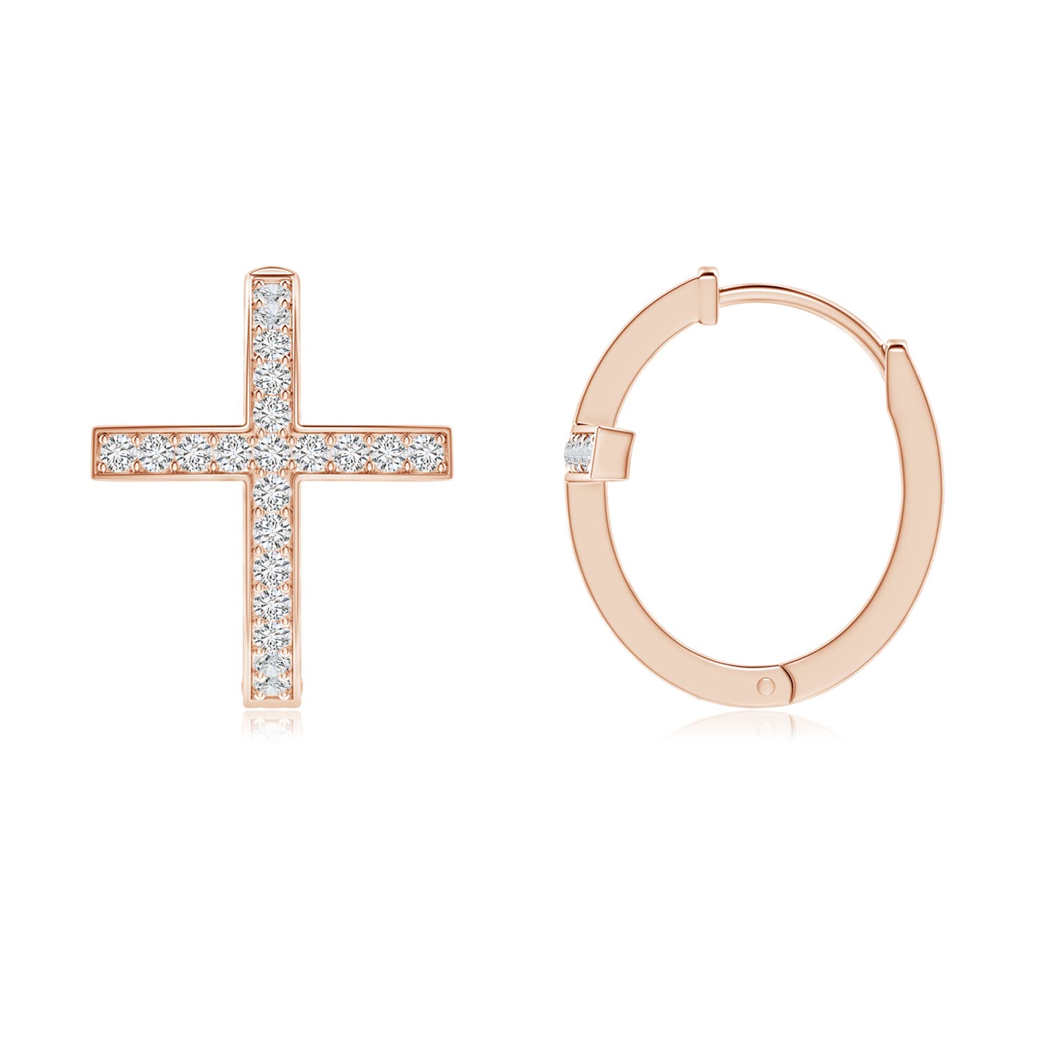 H, SI2 / 0.25 CT / 14 KT Rose Gold