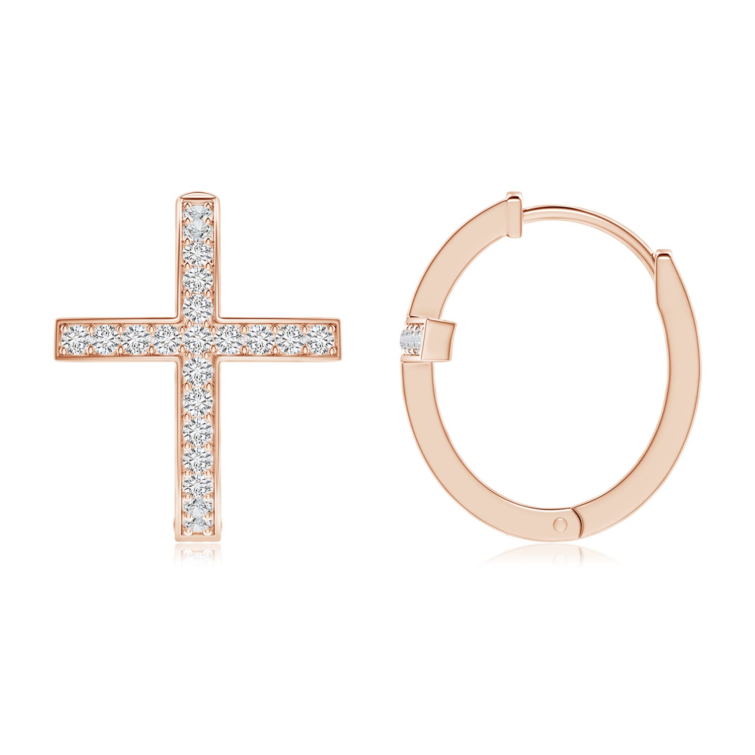 H, SI2 / 0.34 CT / 14 KT Rose Gold