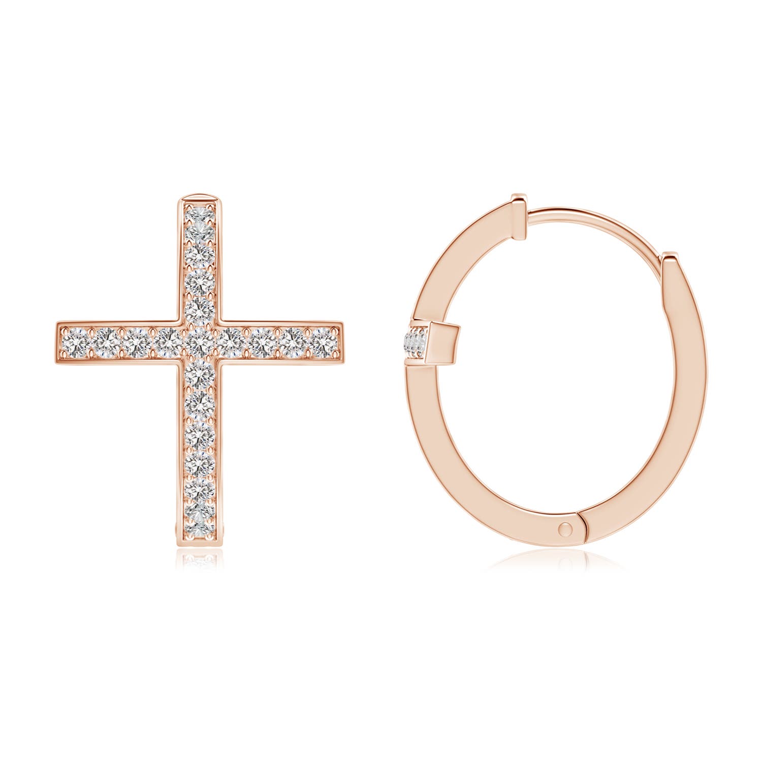 I-J, I1-I2 / 0.34 CT / 14 KT Rose Gold