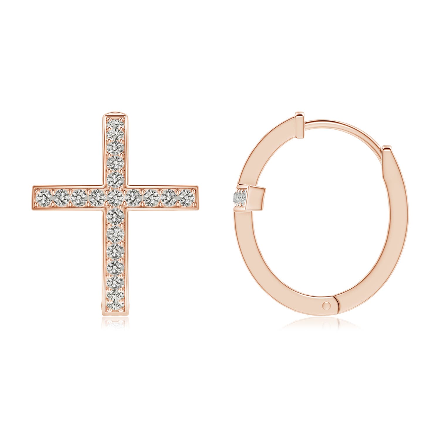 K, I3 / 0.34 CT / 14 KT Rose Gold