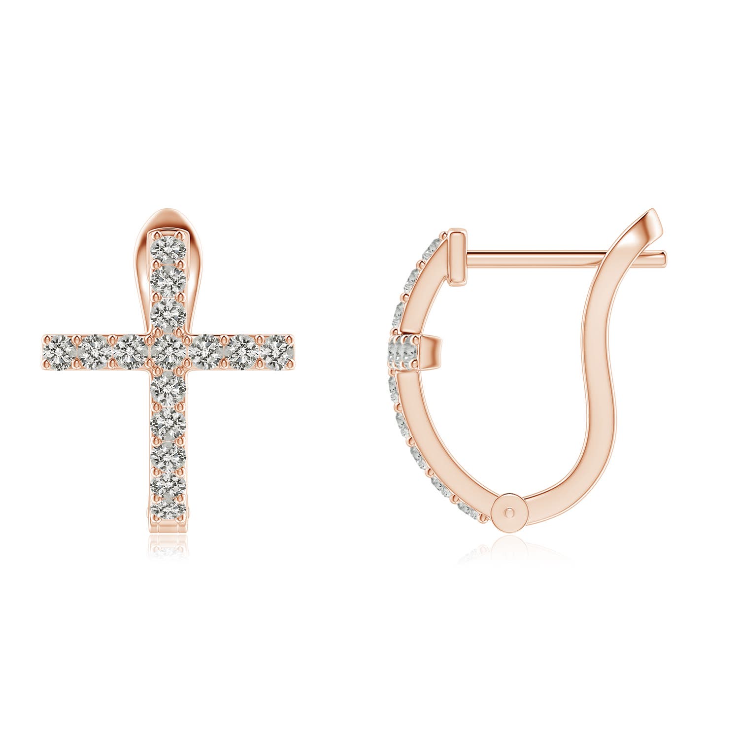 K, I3 / 0.24 CT / 14 KT Rose Gold