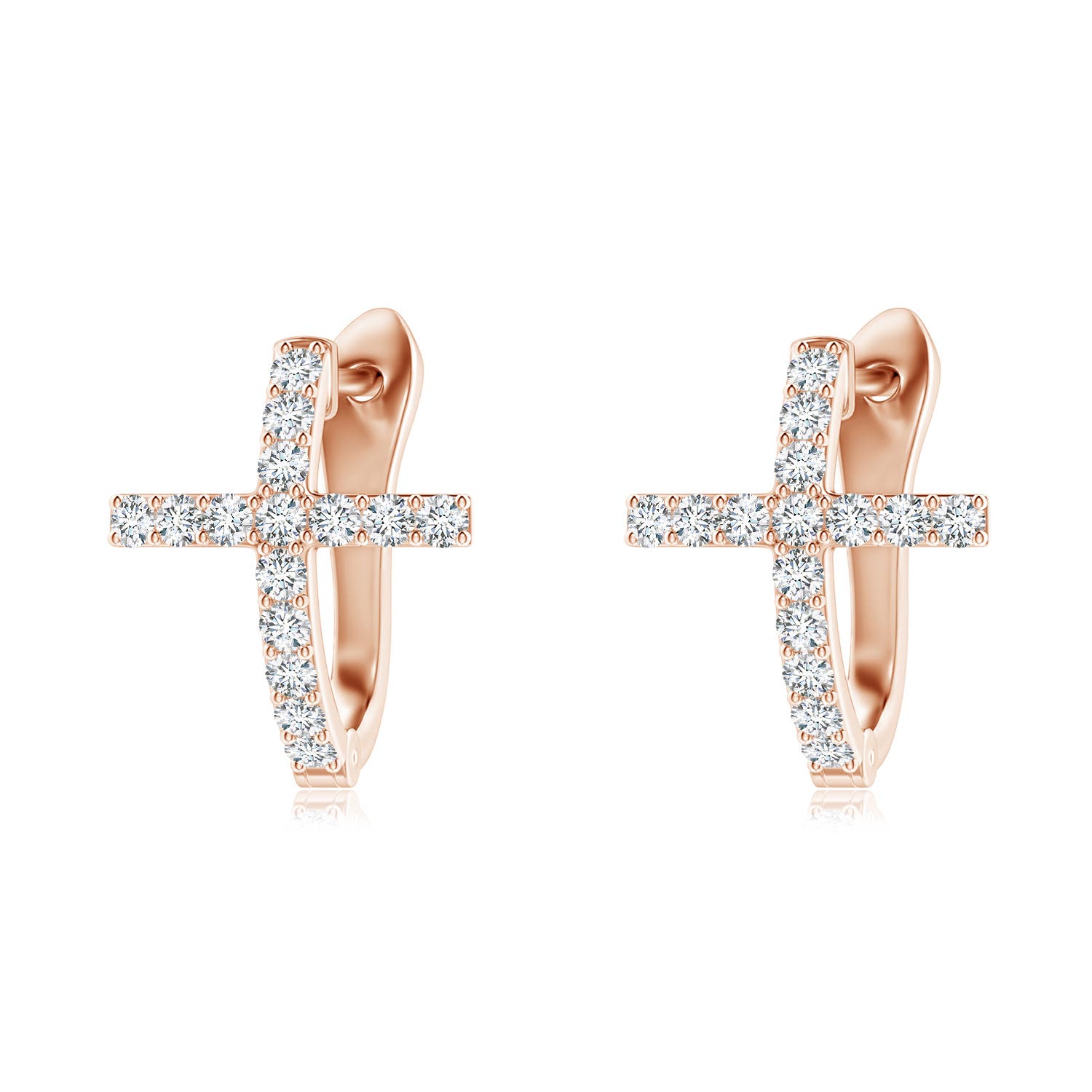 G, VS2 / 0.33 CT / 14 KT Rose Gold