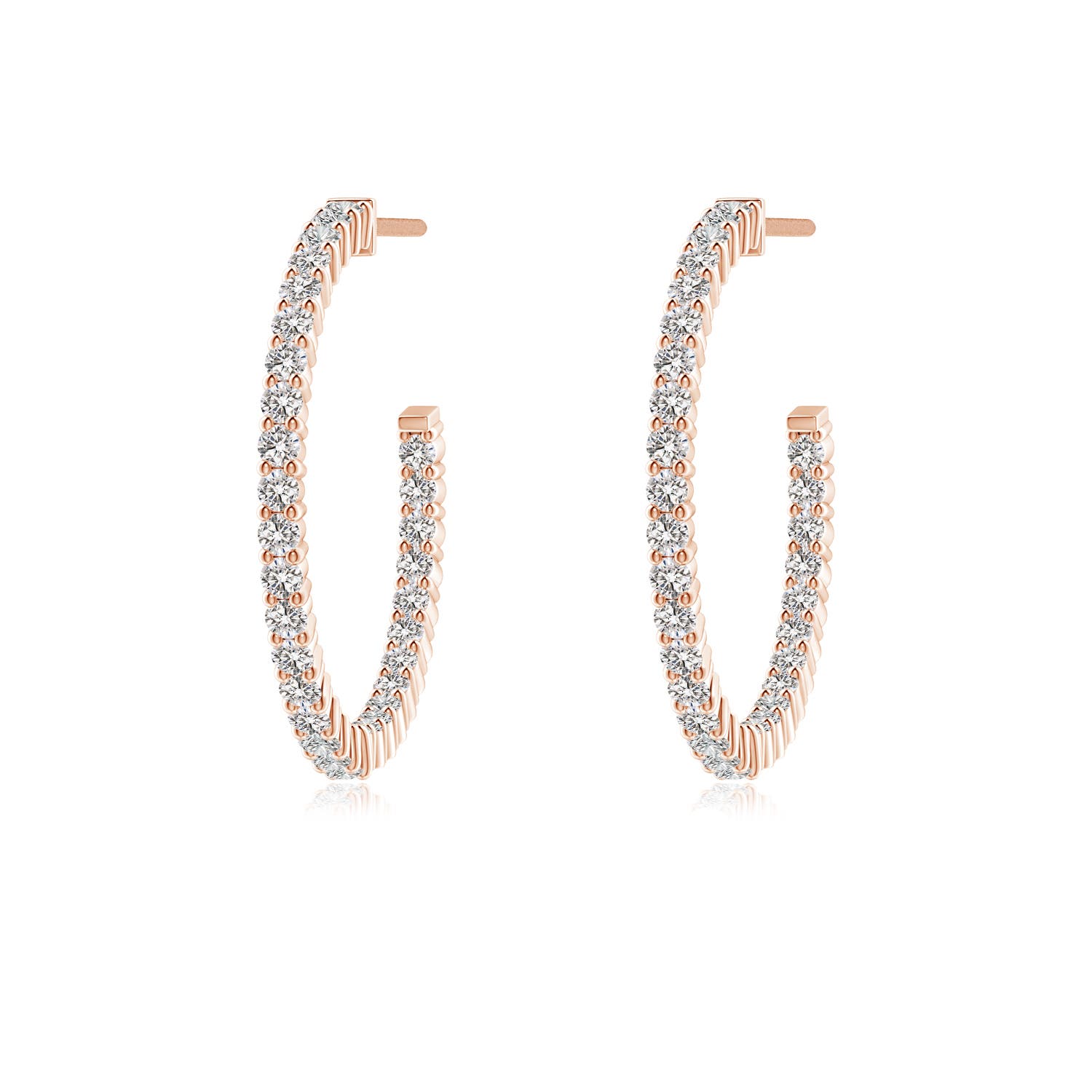 I-J, I1-I2 / 0.74 CT / 14 KT Rose Gold