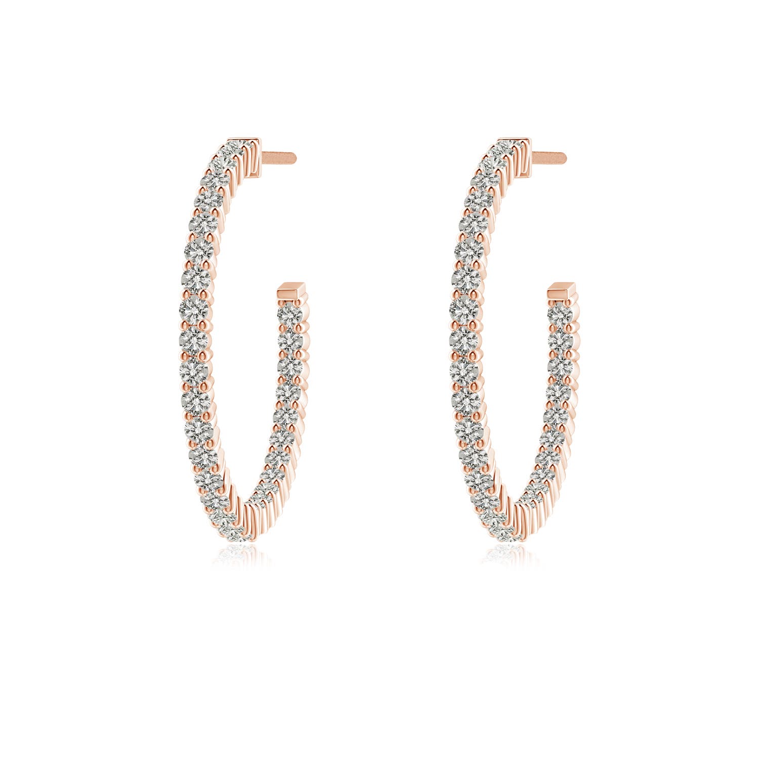 K, I3 / 0.74 CT / 14 KT Rose Gold