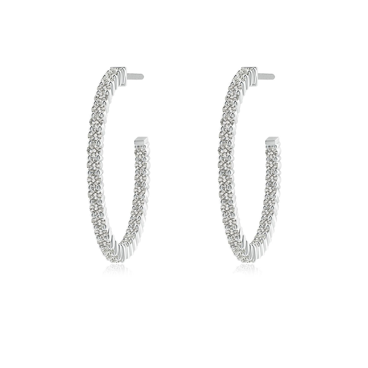 K, I3 / 0.74 CT / 14 KT White Gold