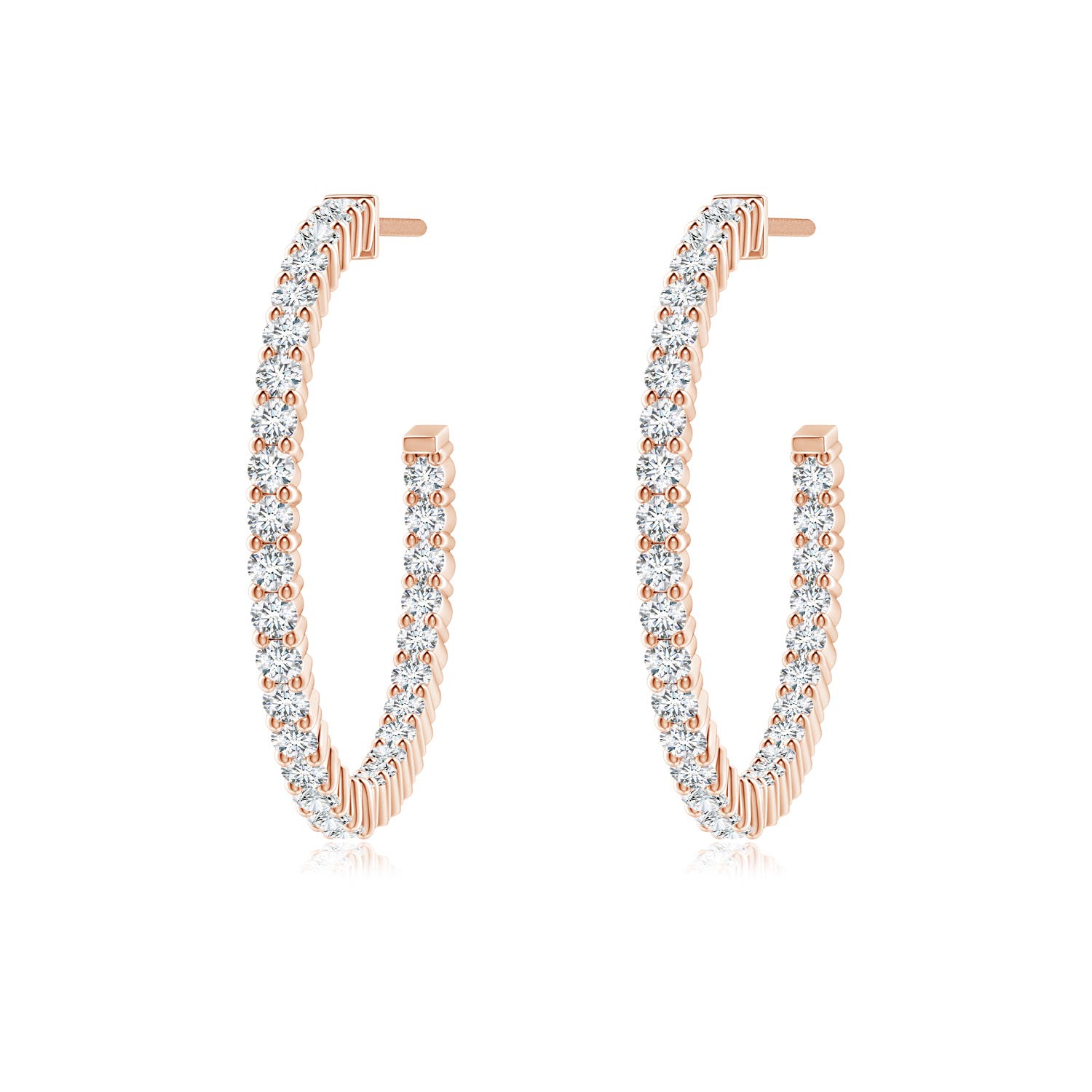 G, VS2 / 0.99 CT / 14 KT Rose Gold