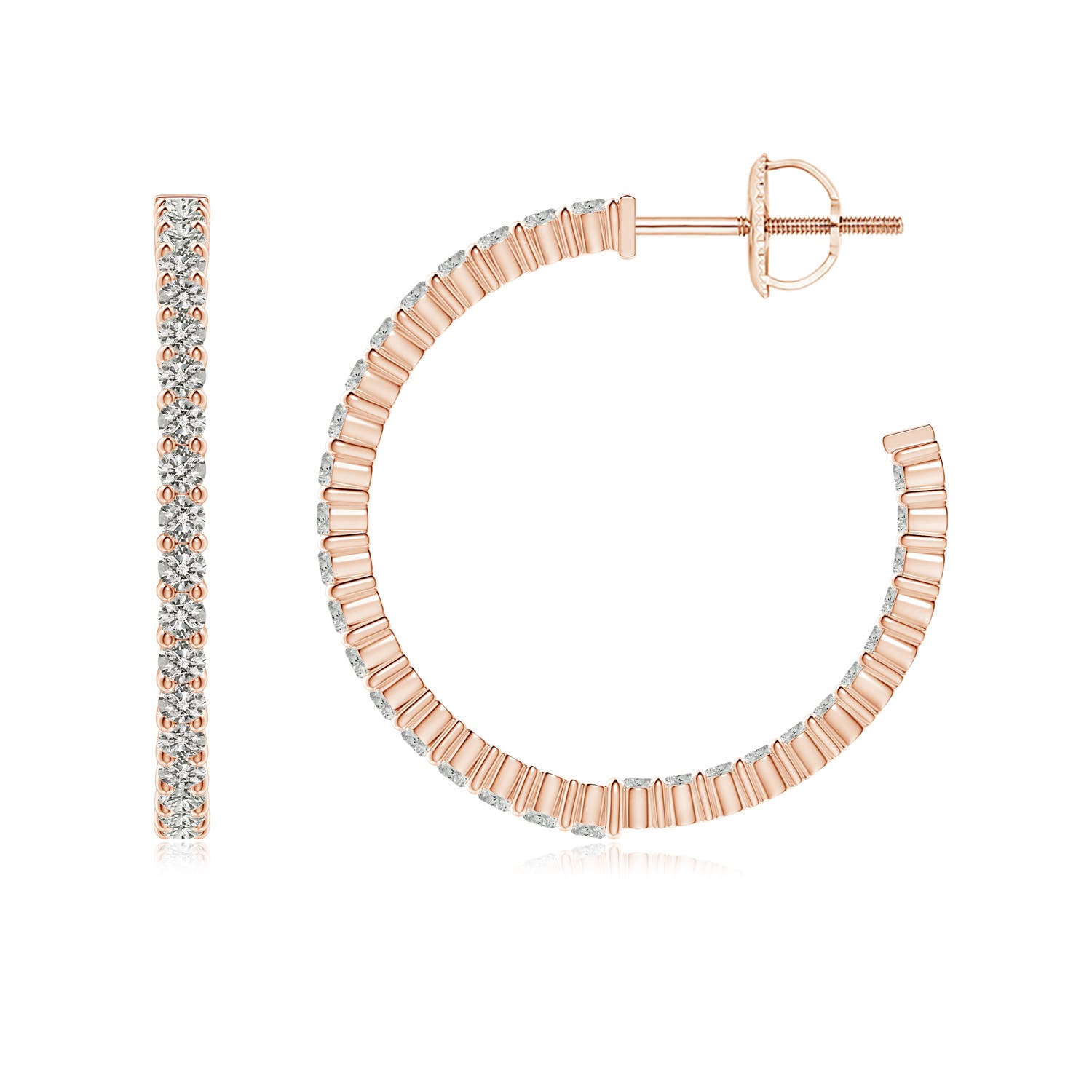 K, I3 / 0.99 CT / 14 KT Rose Gold