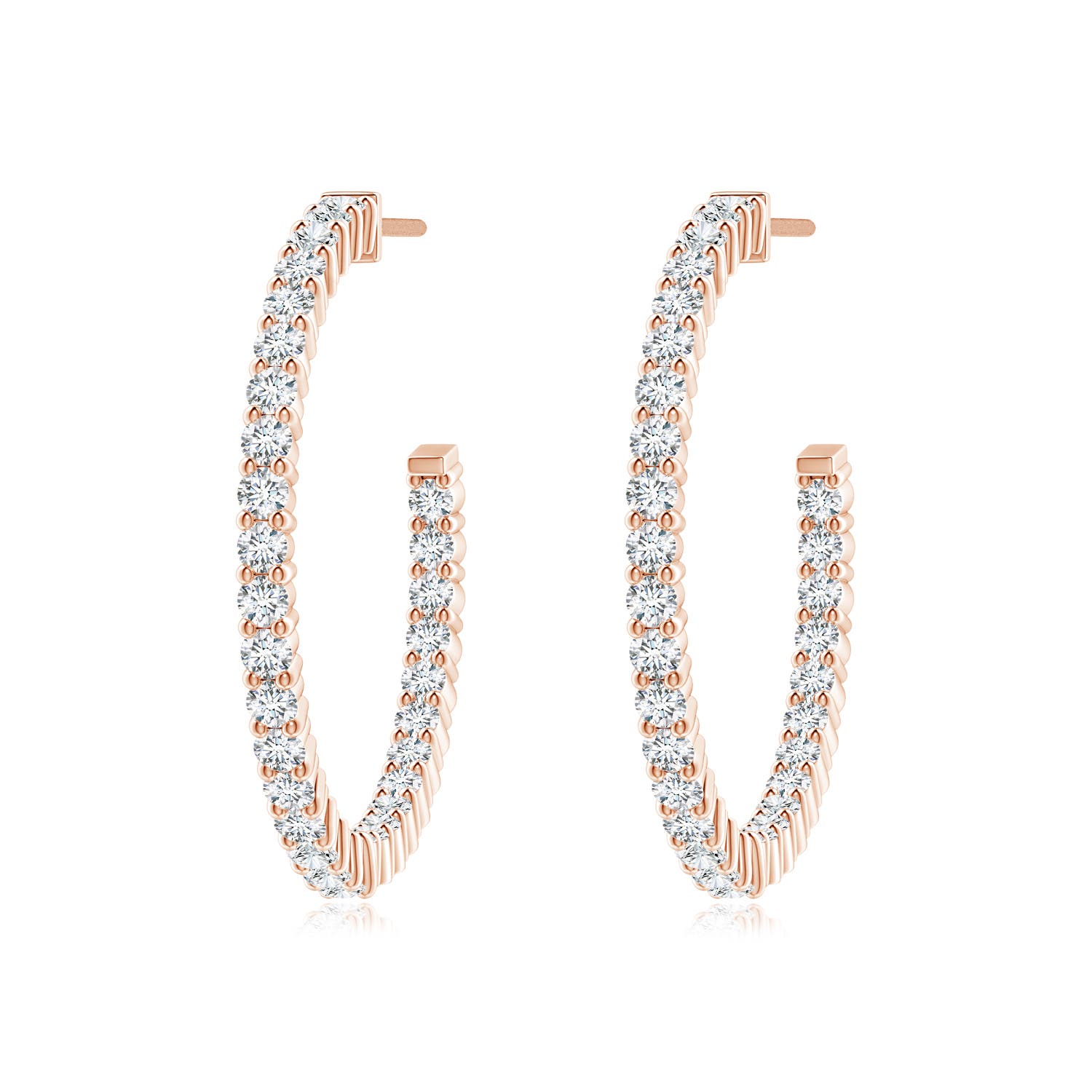 G, VS2 / 1.27 CT / 14 KT Rose Gold