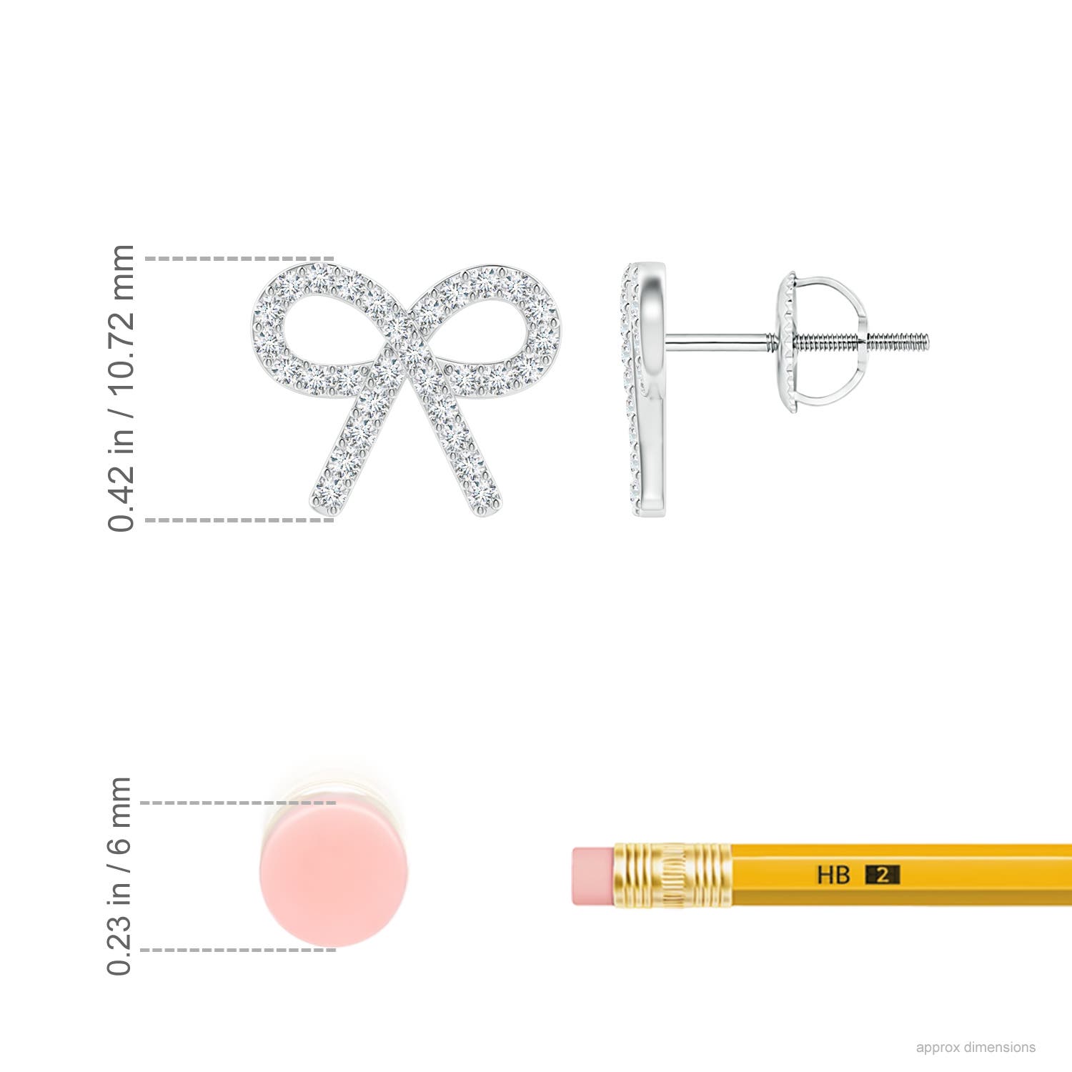 G, VS2 / 0.38 CT / 14 KT White Gold