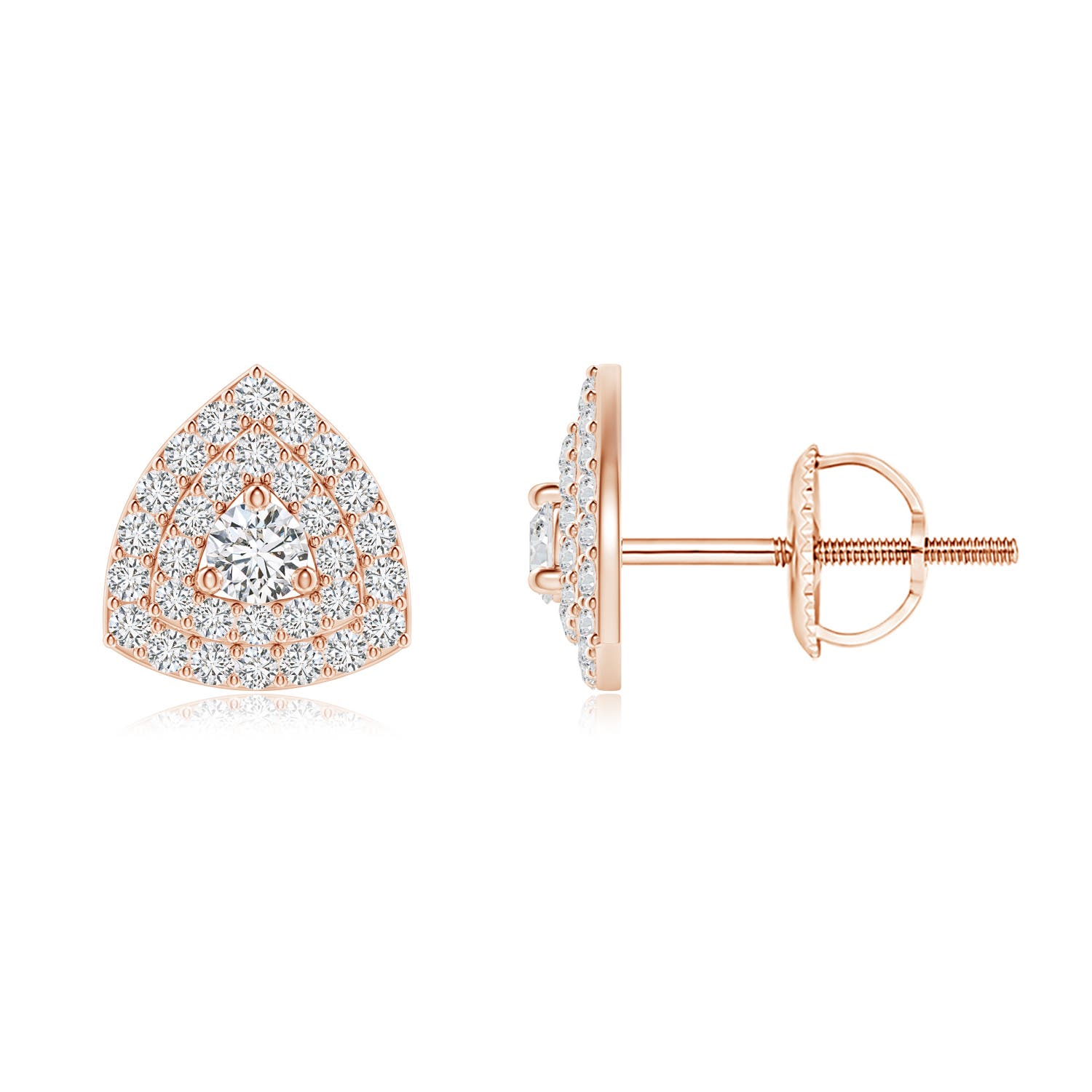 H, SI2 / 0.4 CT / 14 KT Rose Gold