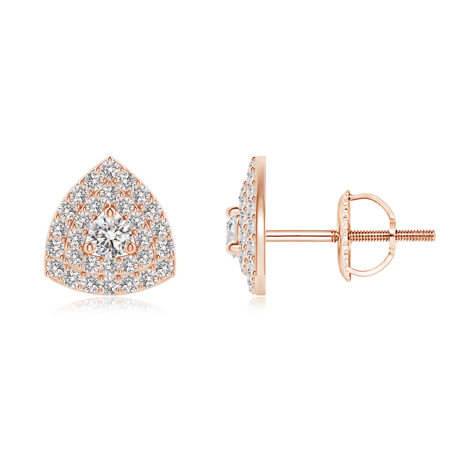 I-J, I1-I2 / 0.4 CT / 14 KT Rose Gold