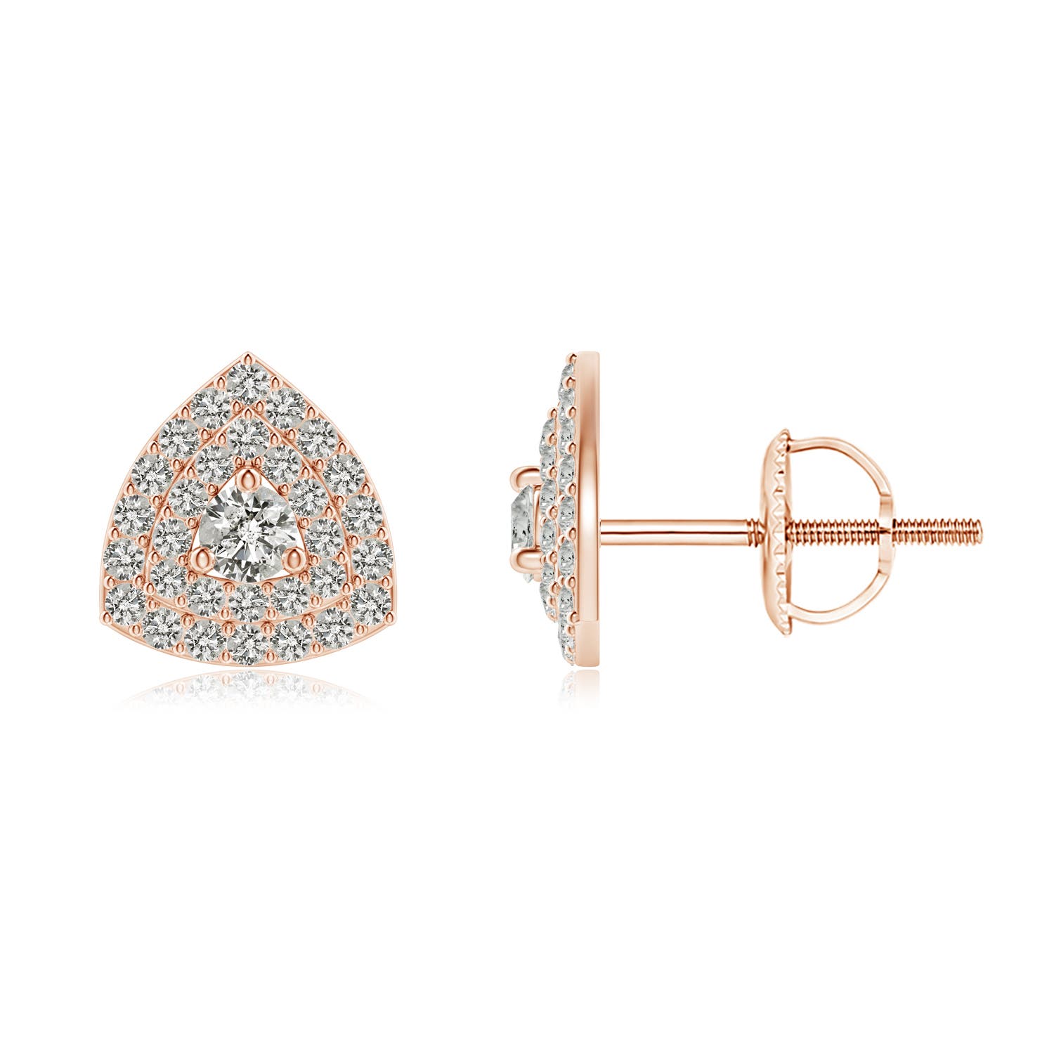 K, I3 / 0.4 CT / 14 KT Rose Gold