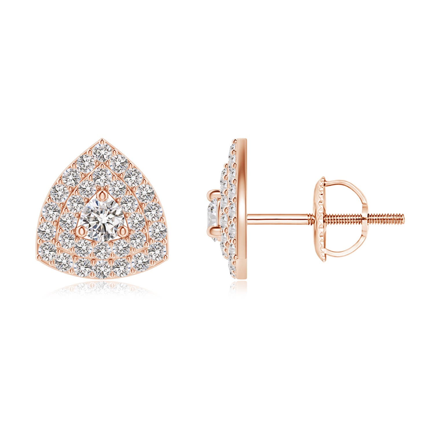 I-J, I1-I2 / 0.5 CT / 14 KT Rose Gold