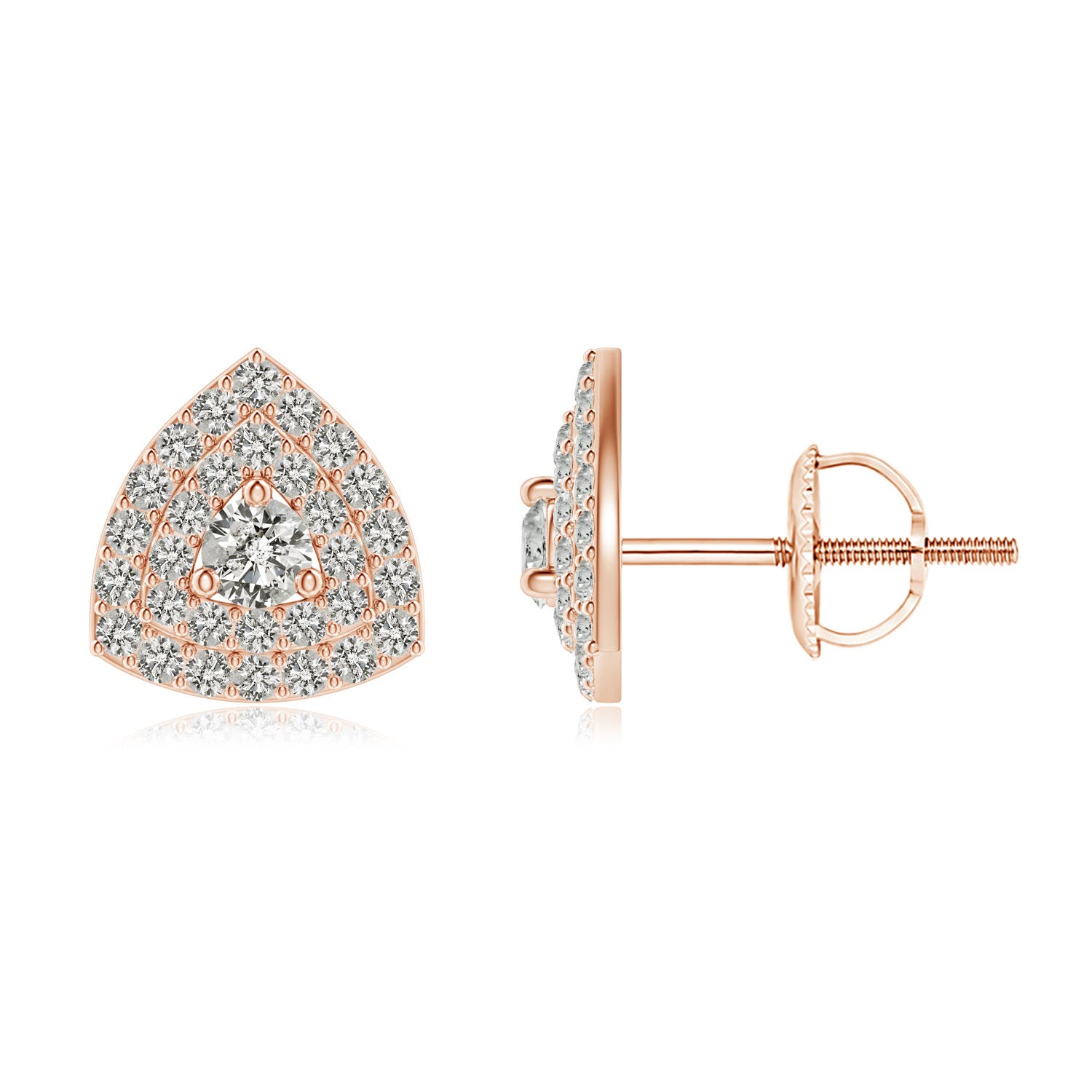 K, I3 / 0.5 CT / 14 KT Rose Gold