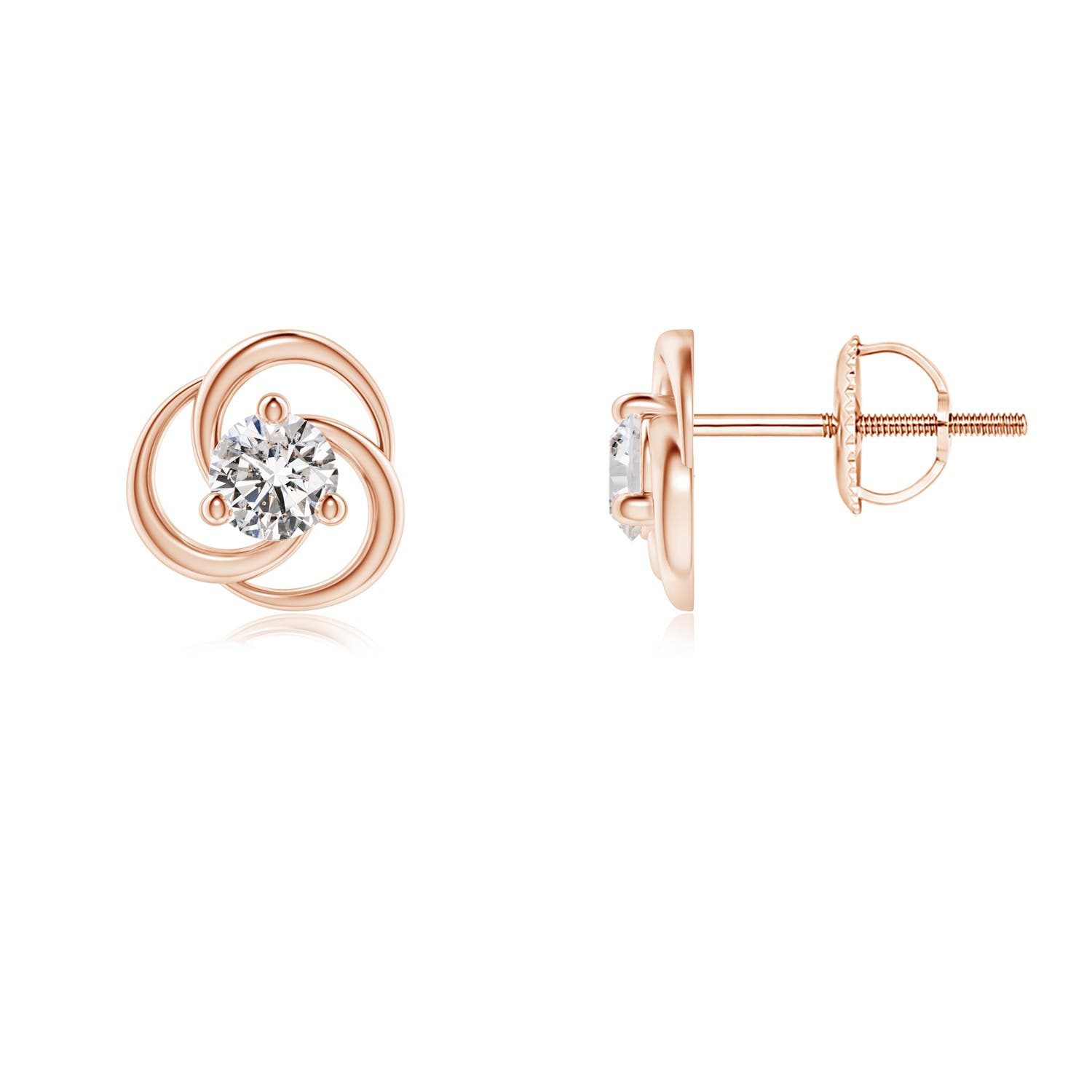 I-J, I1-I2 / 0.32 CT / 14 KT Rose Gold