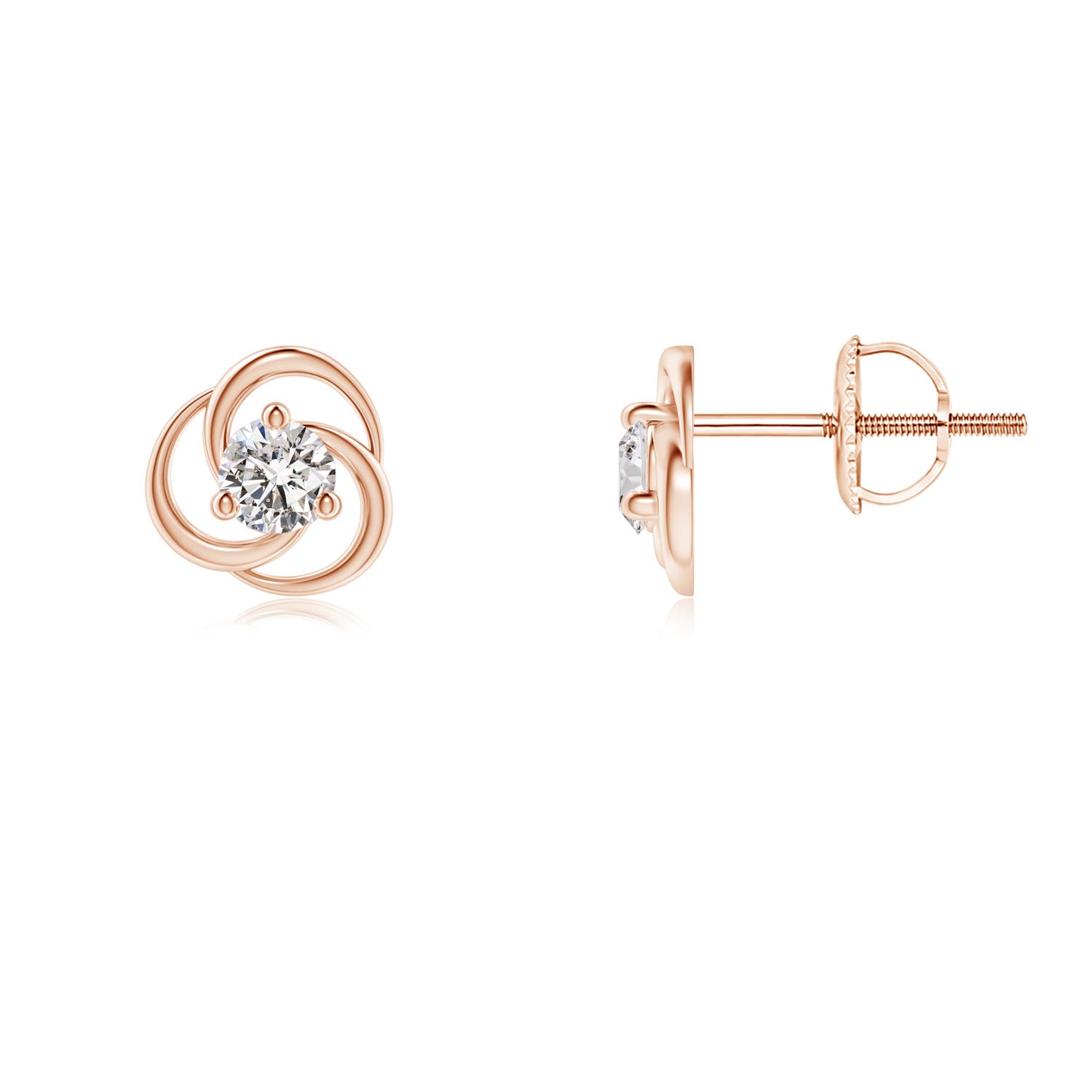 I-J, I1-I2 / 0.21 CT / 14 KT Rose Gold