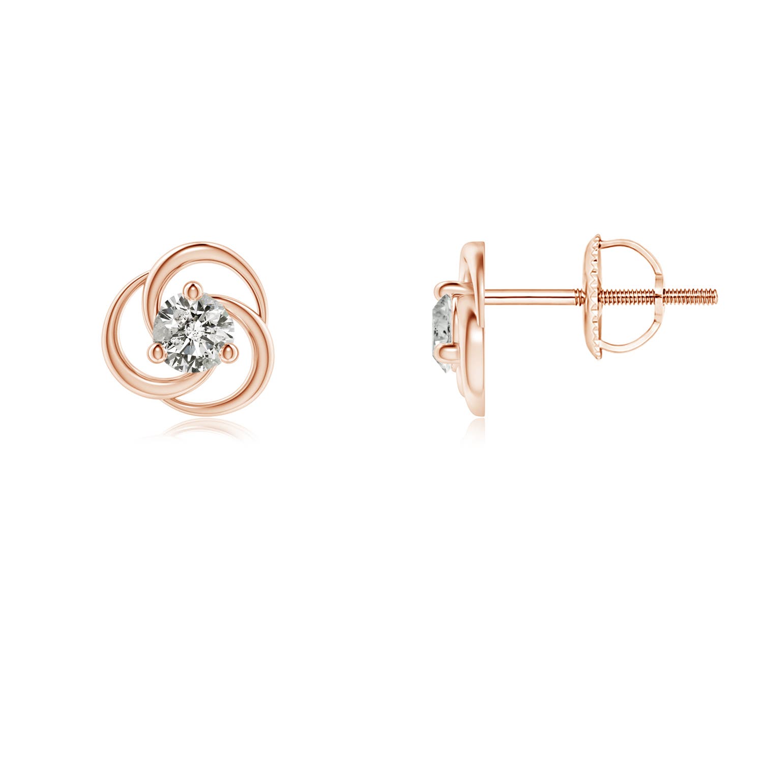 K, I3 / 0.21 CT / 14 KT Rose Gold